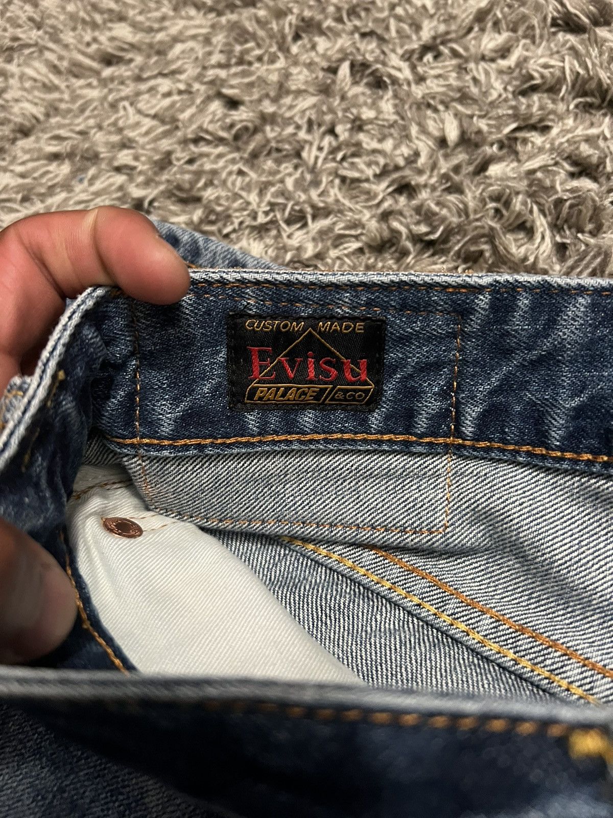 Evisu × Palace Palace/Evisu Stone Wash Denim Size US 32 / EU 48 - 7 Thumbnail
