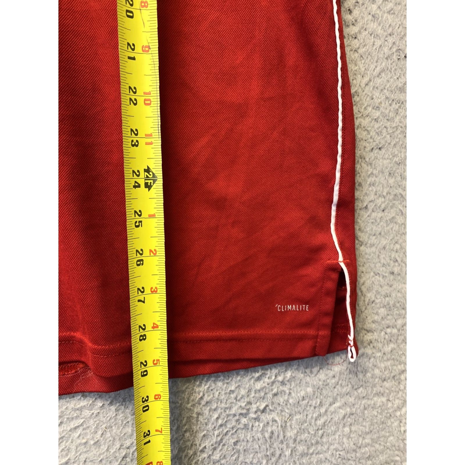 Adidas adidas Golf Polo ClimaCool Short Sleeve Golf Shirt Mens 2XL /111-36 Red Polyester 100% Button Regular Men's Polo Model adidas Climacool Golf Size US XXL / EU 58 / 5 - 5 Thumbnail