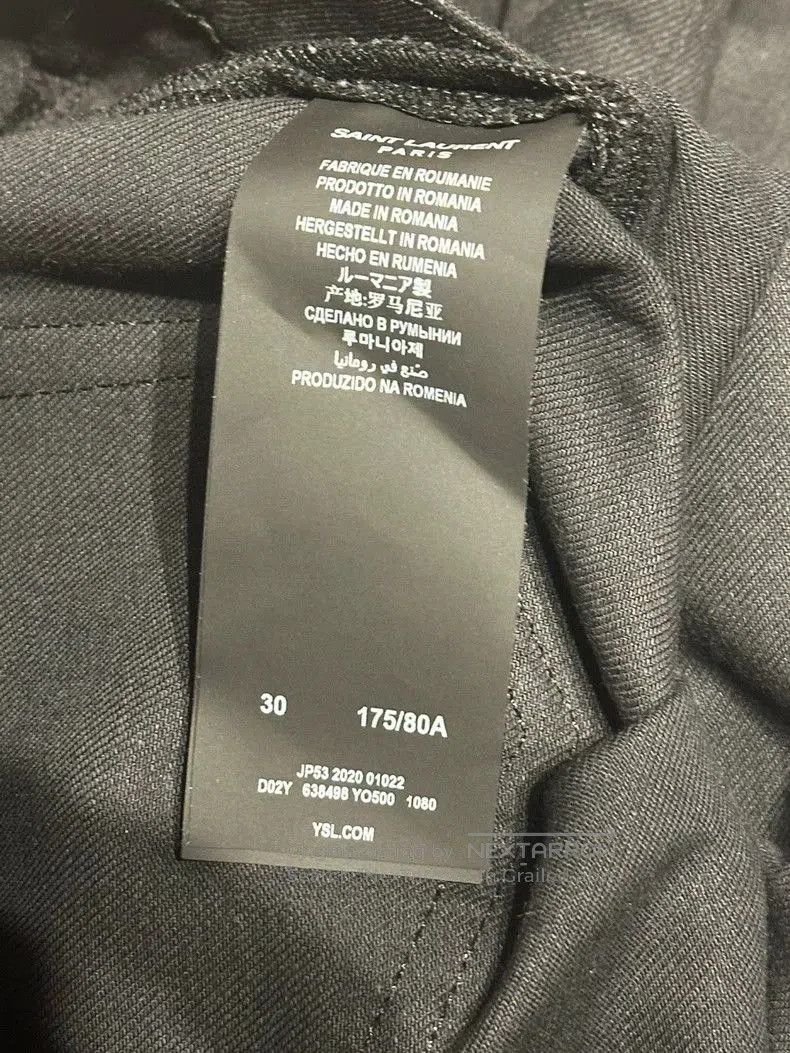 Saint Laurent Paris Saint Laurent Classic d03 Jeans. Size US 30 / EU 46 - 3 Thumbnail