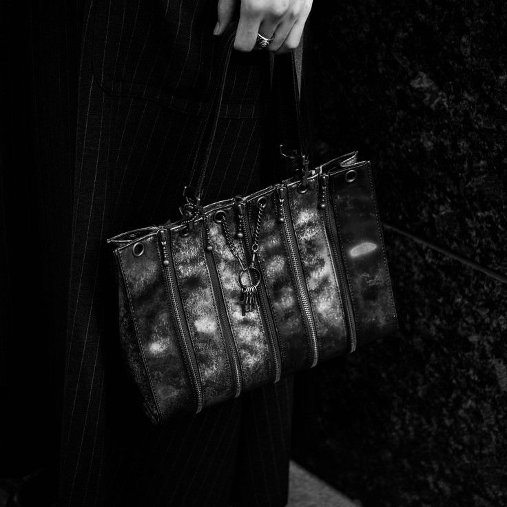 Jean Paul Gaultier Jean Paul Gaultier - FW95 "Cyber" Holographic Multi Zip Bag Size ONE SIZE - 2 Thumbnail