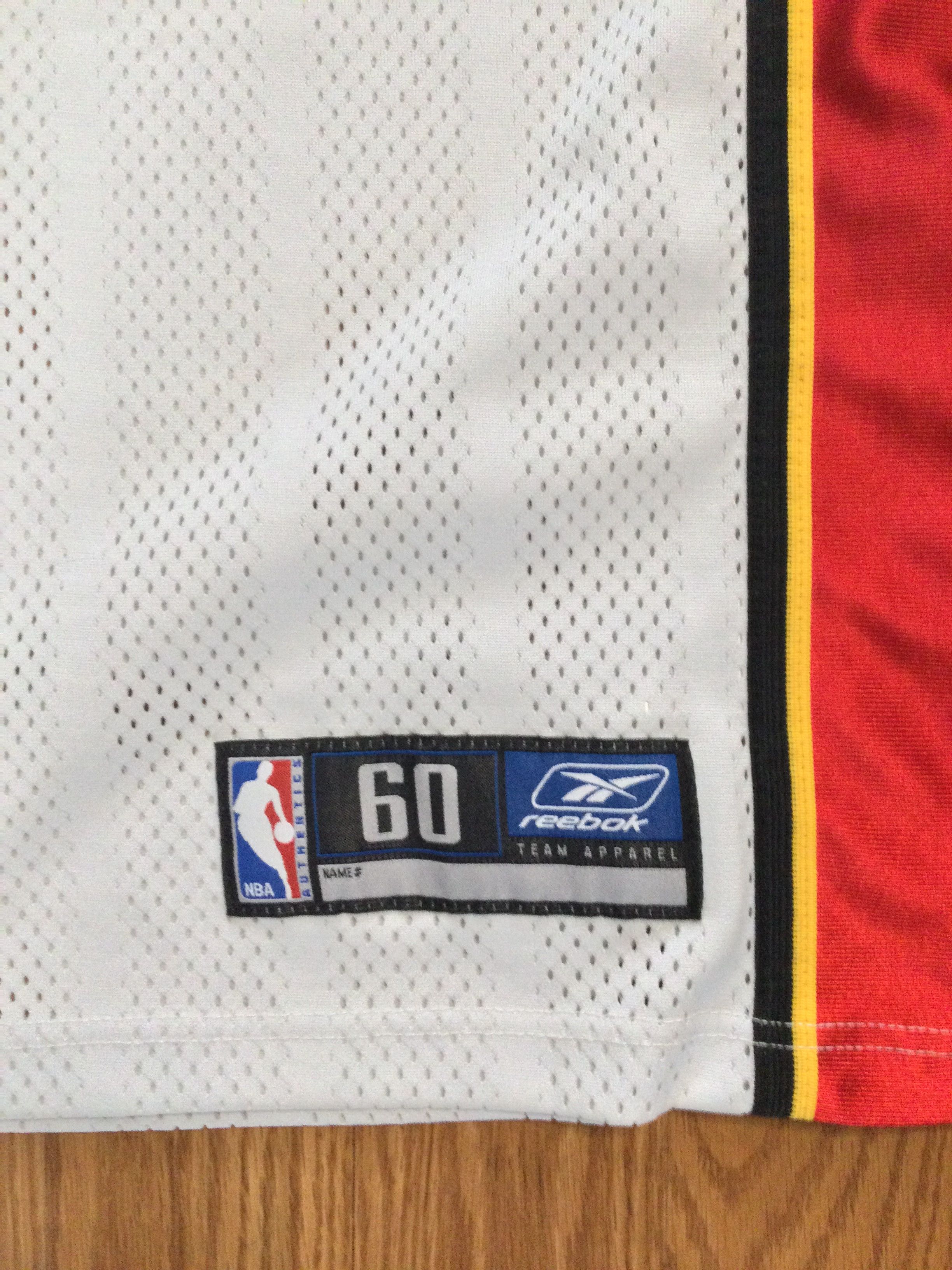 Reebok Authentic Atlanta Hawks Shareef Abdur-Rahim Reebok Jersey Size US XXL / EU 58 / 5 - 3 Thumbnail