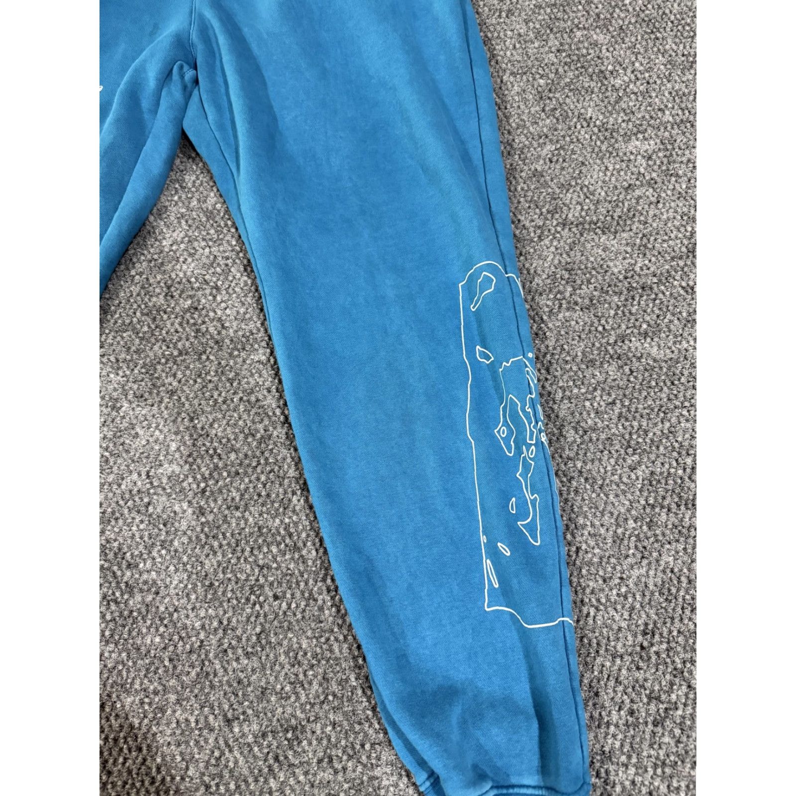 Nike Nike Sweatpants Mens XL Blue Fleece Joggers Just Do It Graphic Athletic Pants Sportswear Size US 36 / EU 52 - 4 Thumbnail