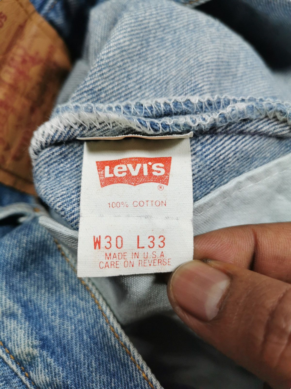 Levi's Vintage levis 501 jeans Size US 29 - 8 Thumbnail