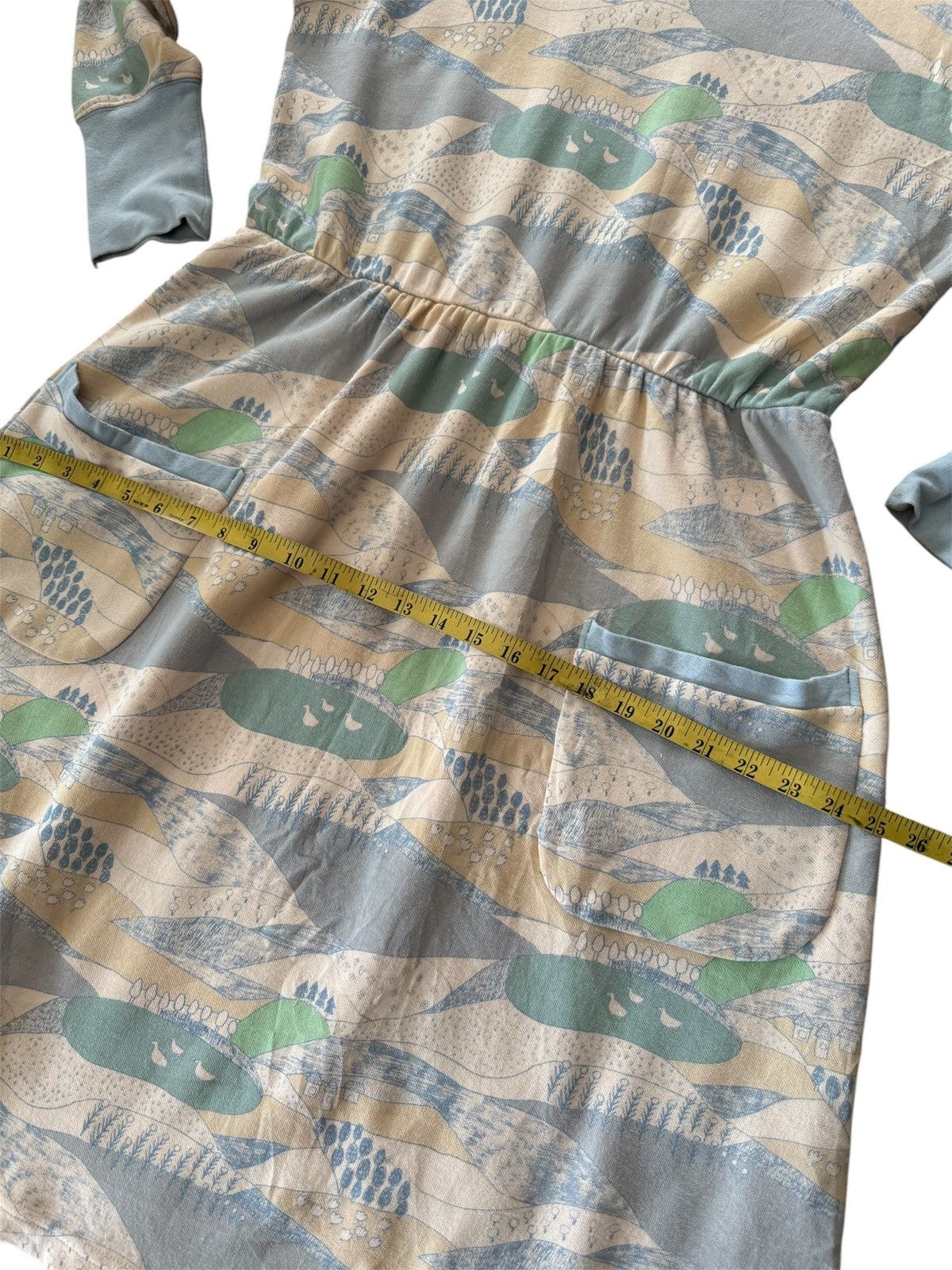 Issey Miyake Ne.net Long-sleeved Drees Pattern And Pockets Size M / US 6-8 / IT 42-44 - 8 Thumbnail