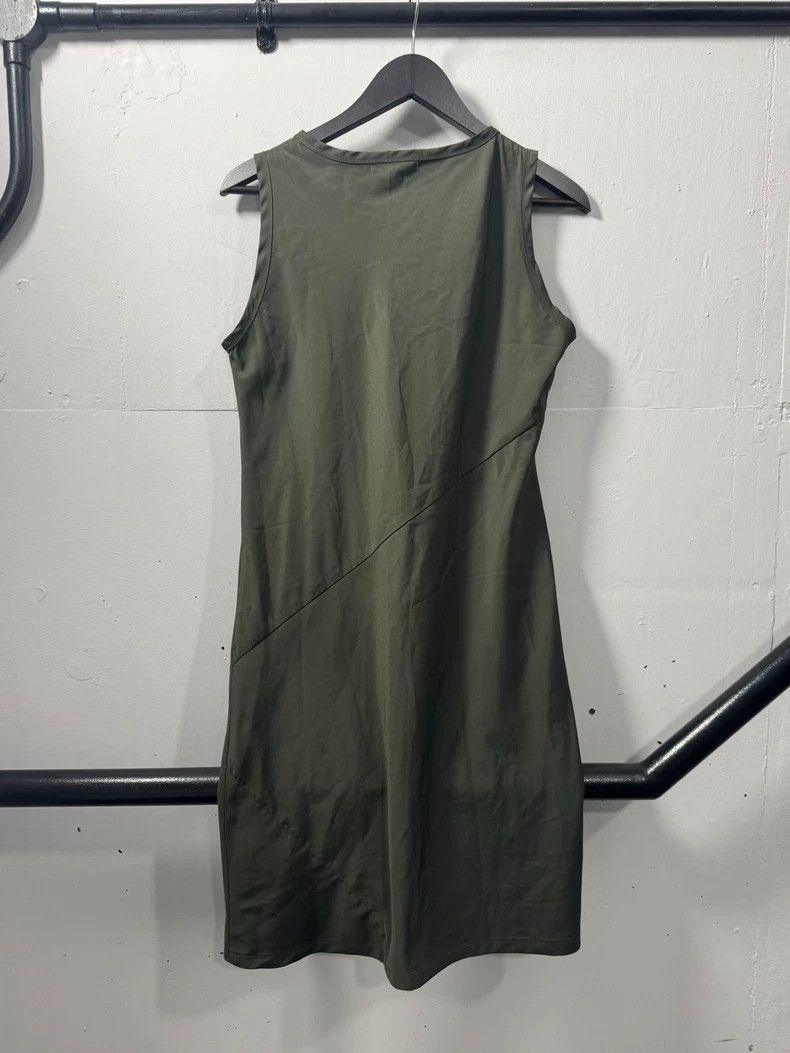 Helmut Lang HELMUT LANG Red-and-Gold Print Long Dress Size 28" / US 6 / IT 42 - 3 Thumbnail
