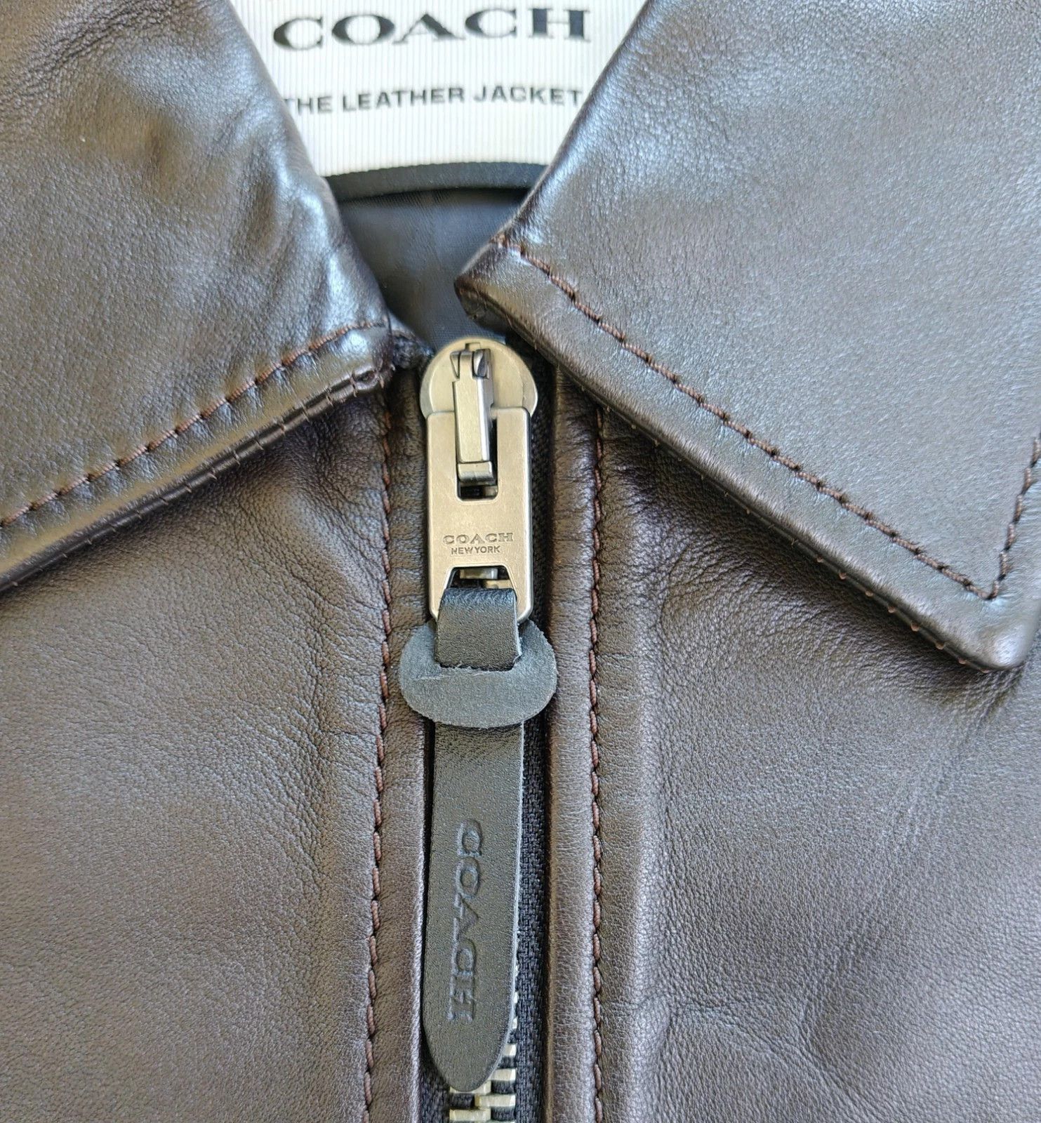 Coach Coach Leather Jacket FTP 5069 Size US M / EU 48-50 / 2 - 2 Thumbnail