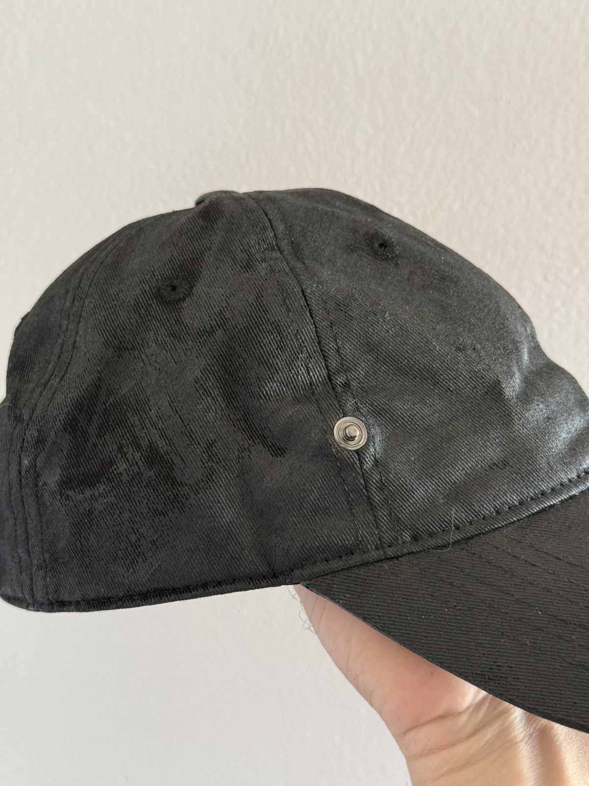 P.L.N. P.L.N. Oilskin Waxed Coated Cotton Distressed Cap/Hat Size ONE SIZE - 13 Thumbnail
