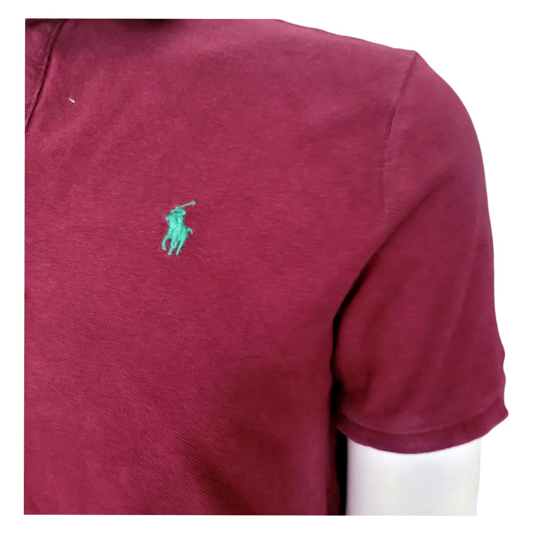 Polo Ralph Lauren Polo Ralph Lauren Polo Shirt Men’s Classic Fit Maroon Large L Embroidered Logo Polo Ralph Lauren Shirt Size US L / EU 52-54 / 3 - 3 Thumbnail