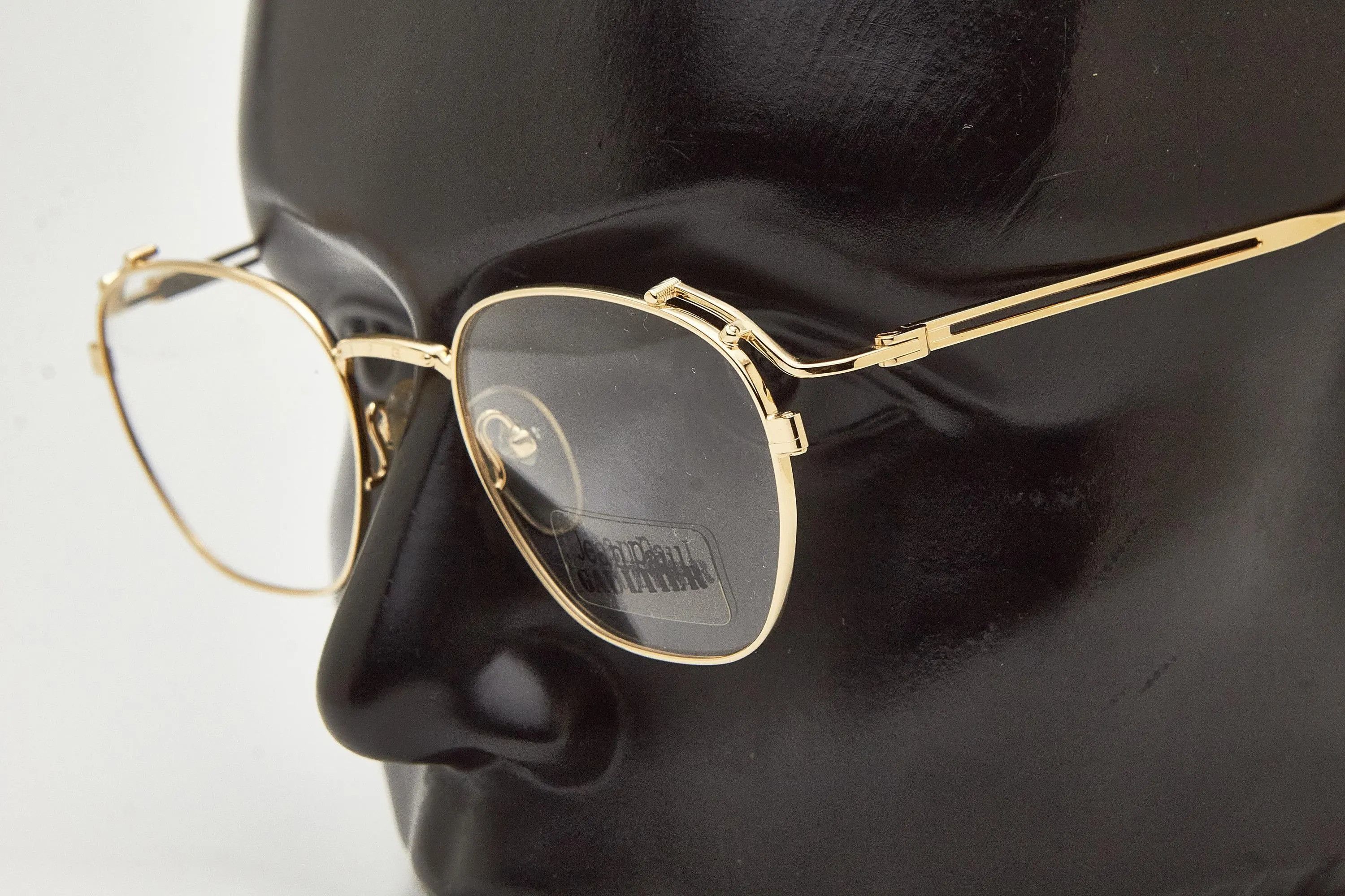 Jean Paul Gaultier Jean Paul Gaultier 55-3173 Gold Plated Oval Eyeglasses Size ONE SIZE - 1 Thumbnail