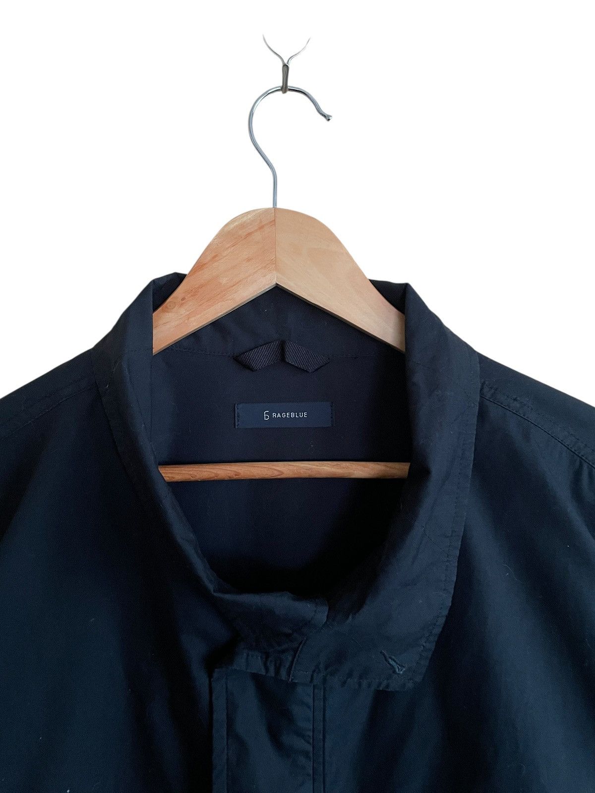 Japanese Brand Vintage Japanese Brand Rage Blue Bomber Jacket 1990s Size US L / EU 52-54 / 3 - 9 Thumbnail