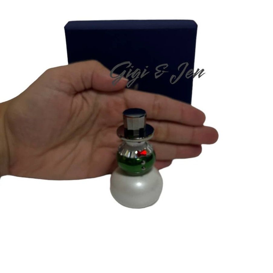 Swarovski Swarovski Holiday Cheers Snowman, Green, Figurine Christmas Size ONE SIZE - 9 Thumbnail