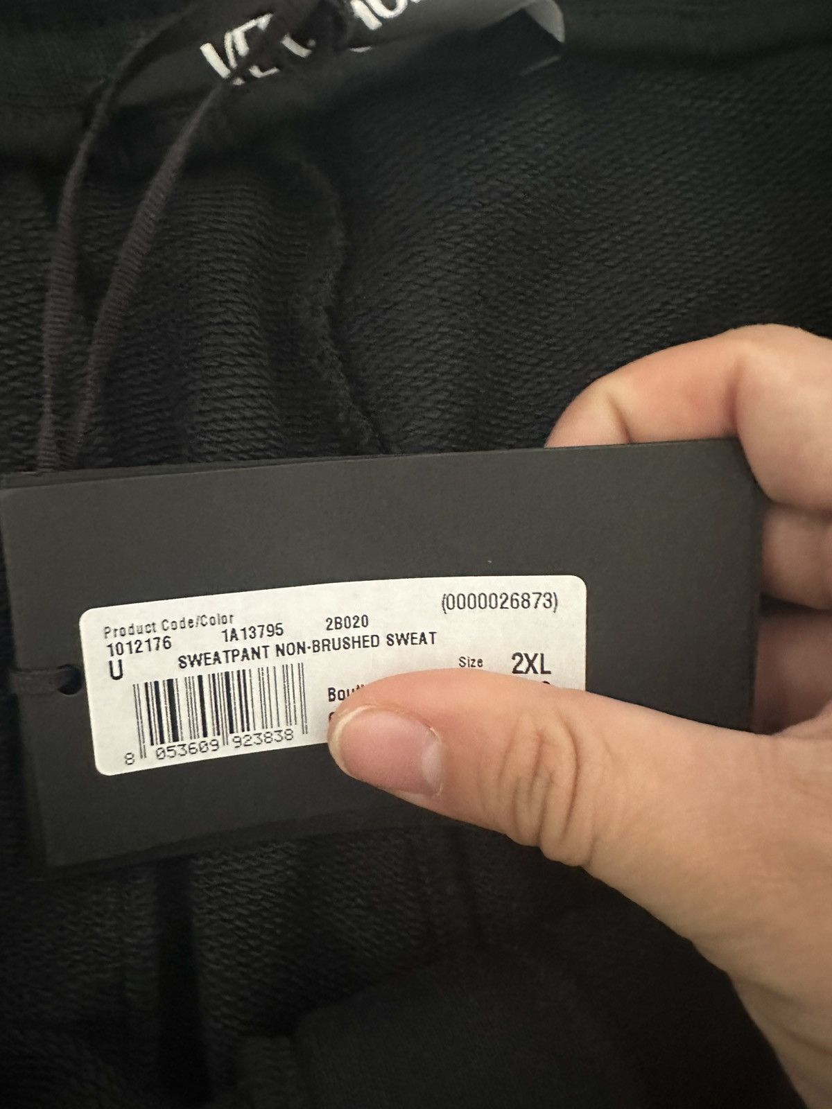 Versace Versace Black Sweatpants Size US 38 / EU 54 - 6 Thumbnail