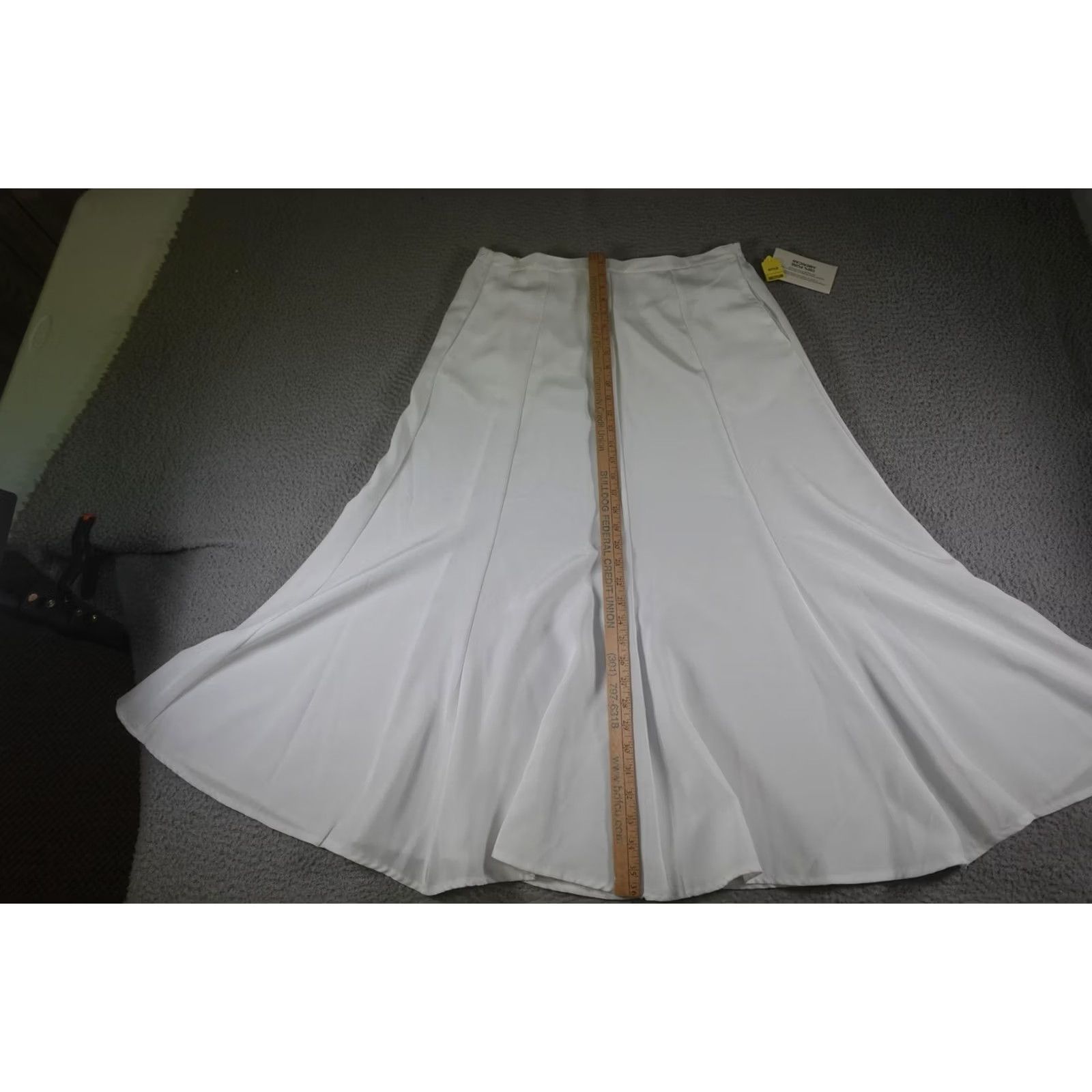 Vintage VINTAGE 1849 Authentic Ranchwear Skirt Womens Medium White Western Cowgirl 90s Size 32" / US 10 / IT 46 - 5 Thumbnail