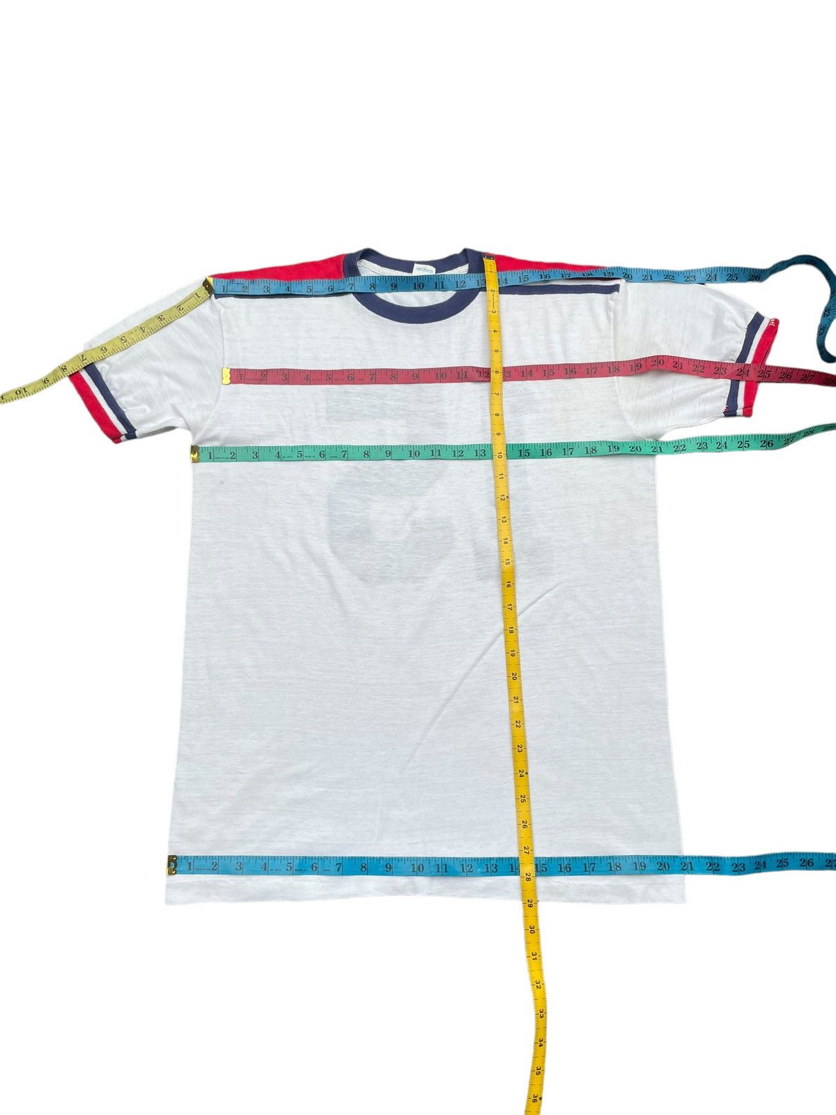 Vintage Vintage Healthknit Ringger Tshirt Size US L / EU 52-54 / 3 - 12 Thumbnail