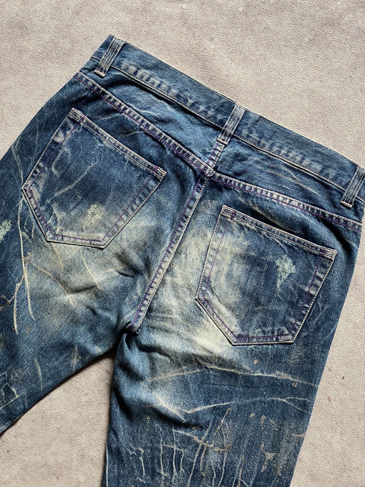 If Six Was Nine 2000s Nylaus Washed Marbling Size US 30 / EU 46 - 5 Thumbnail