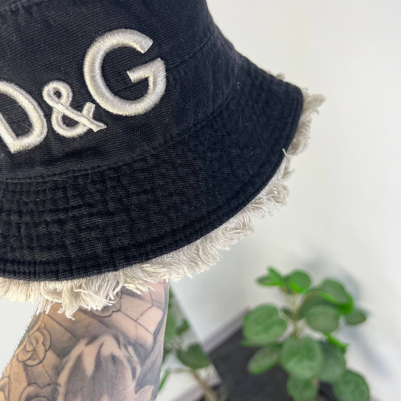 Dolce & Gabbana Vintage Dolce & Gabbana Bucket Hat Archive Luxury Big Logo Size ONE SIZE - 3 Thumbnail
