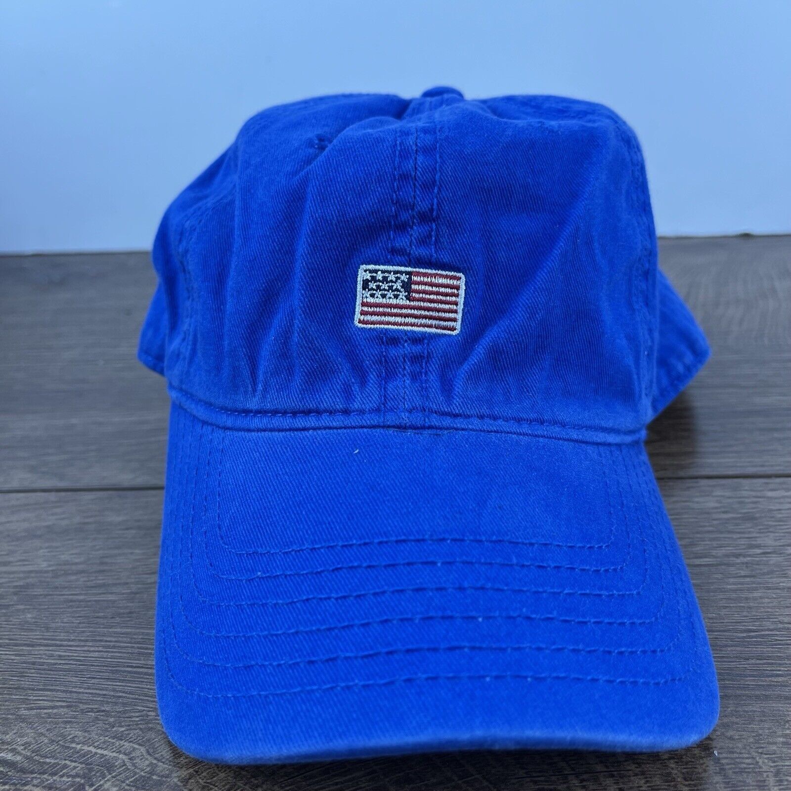 Other American Flag Hat USA Patch Flag Hat Blue Adjustable Hat Blu Size ONE SIZE - 1 Thumbnail