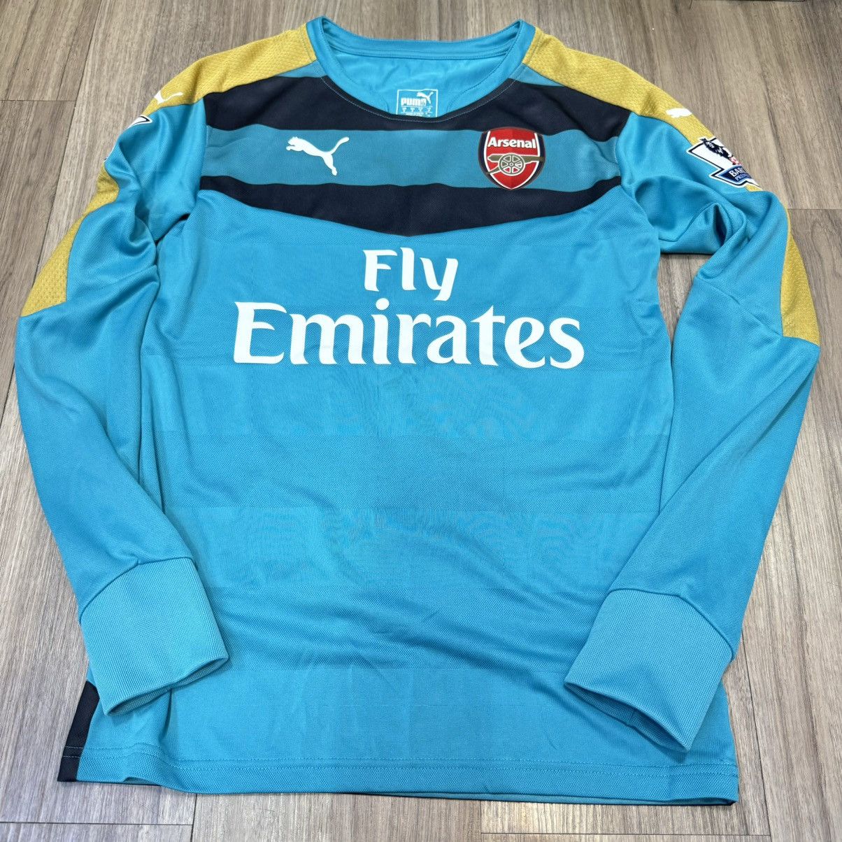 Puma Arsenal 15/16 goalkeeper gk shirt #33 Cech Size US S / EU 44-46 / 1 - 1 Thumbnail