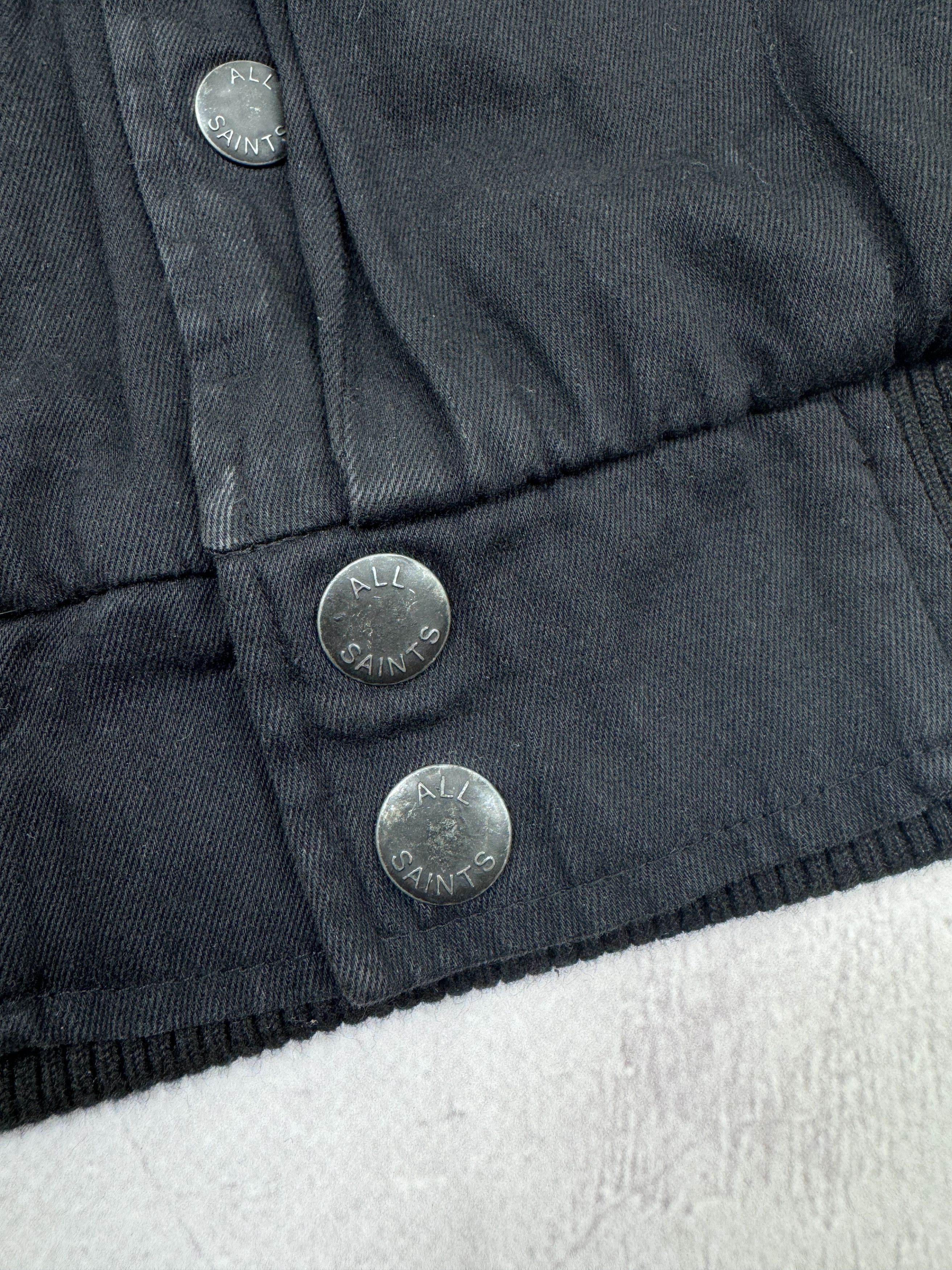 Allsaints AllSaints Heavy Cotton Bomber Jacket SS 08 Paganism Festival Size M / US 6-8 / IT 42-44 - 12 Thumbnail