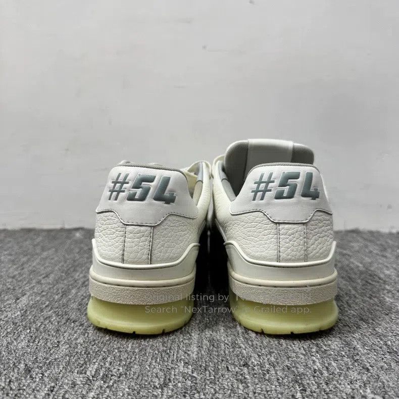 Louis Vuitton Louis Vuitton White cement trainer shoes Size US 7 / EU 40 - 3 Thumbnail