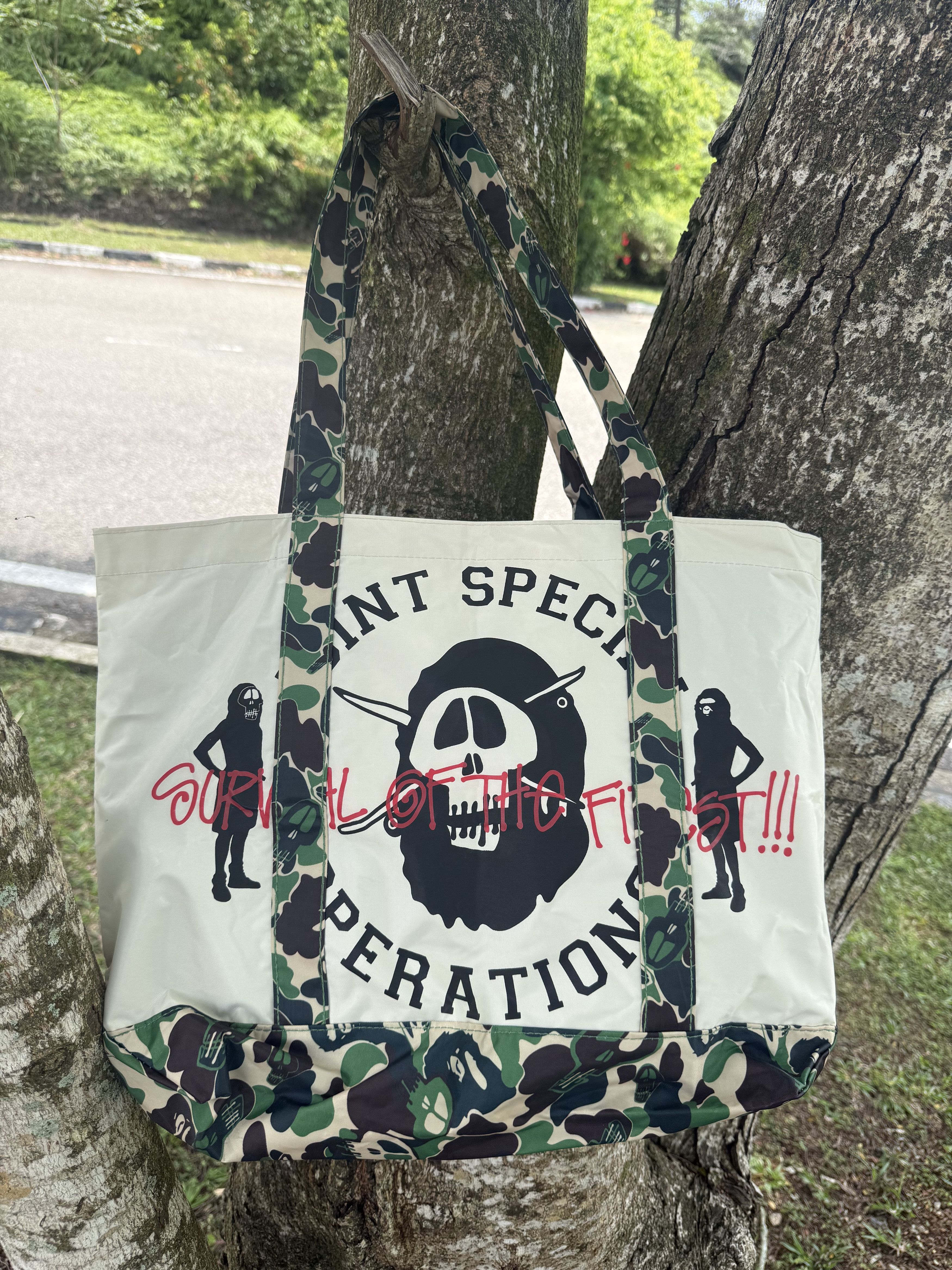 Bape 2013 Bape x Stussy Tote Bag Size ONE SIZE - 3 Thumbnail