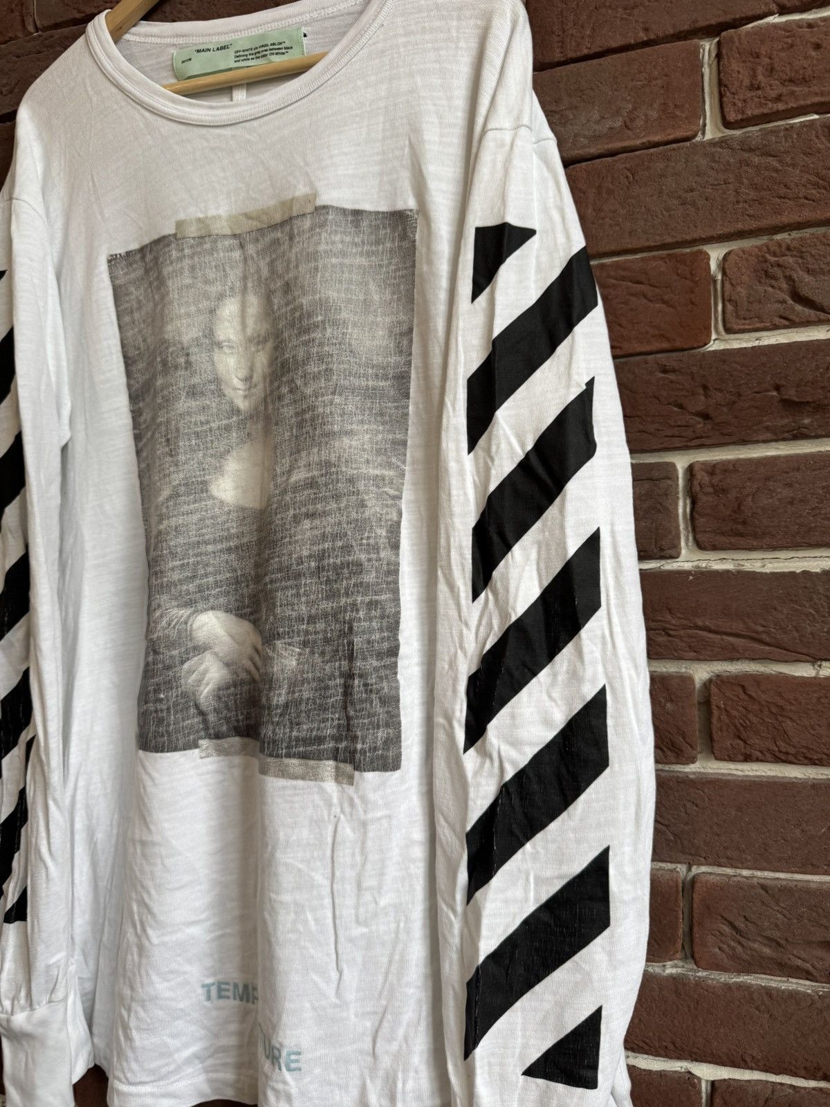 Off-White Off White Mona Lisa Longsleeve Rare Streetwear Virgil Abloh Size US XL / EU 56 / 4 - 5 Thumbnail