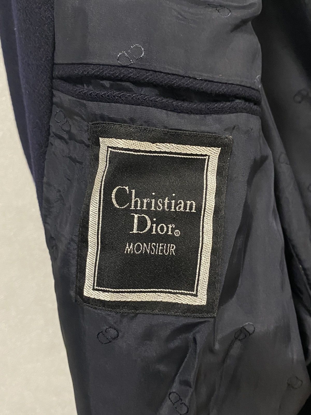 Christian Dior Monsieur Christian Dior Monsieur Vintage Herringbone Wool Coat Sz:42R Size US M / EU 48-50 / 2 - 7 Thumbnail