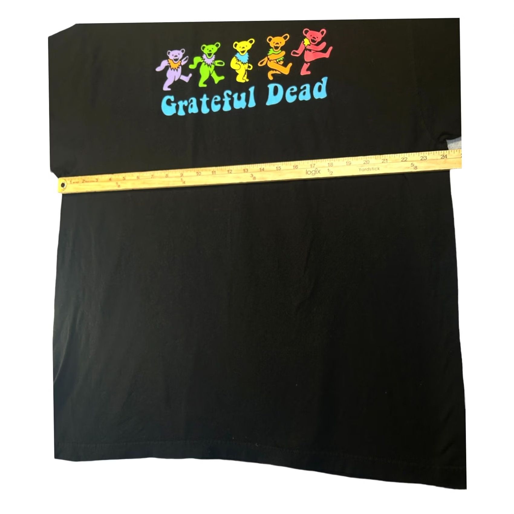Vintage Grateful Dead Shirt Mens Dancing Bears Black 2XL Crew Neck Short Sleeve Cotton Size US XXL / EU 58 / 5 - 3 Thumbnail