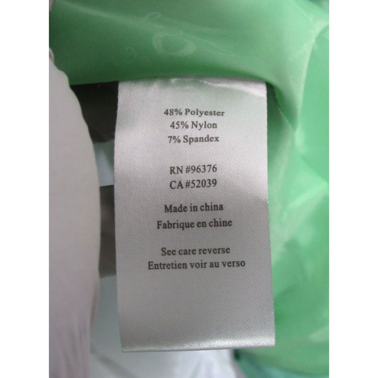 Vintage VINTAGE Samuel Dong Mint Green Ruffled Nylon Taffeta Belted Dress Coat - Medium Size M / US 6-8 / IT 42-44 - 7 Thumbnail