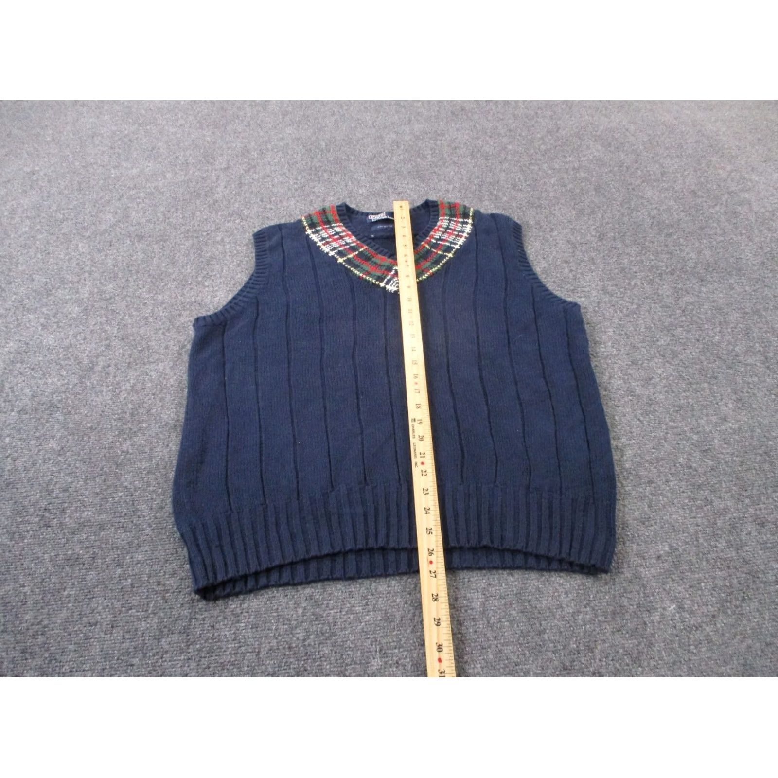 Polo Ralph Lauren Polo Ralph Lauren Vest Sweater Men L Blue Logo Classic Polo Ralph Lauren Vest Shirt Size US L / EU 52-54 / 3 - 3 Thumbnail