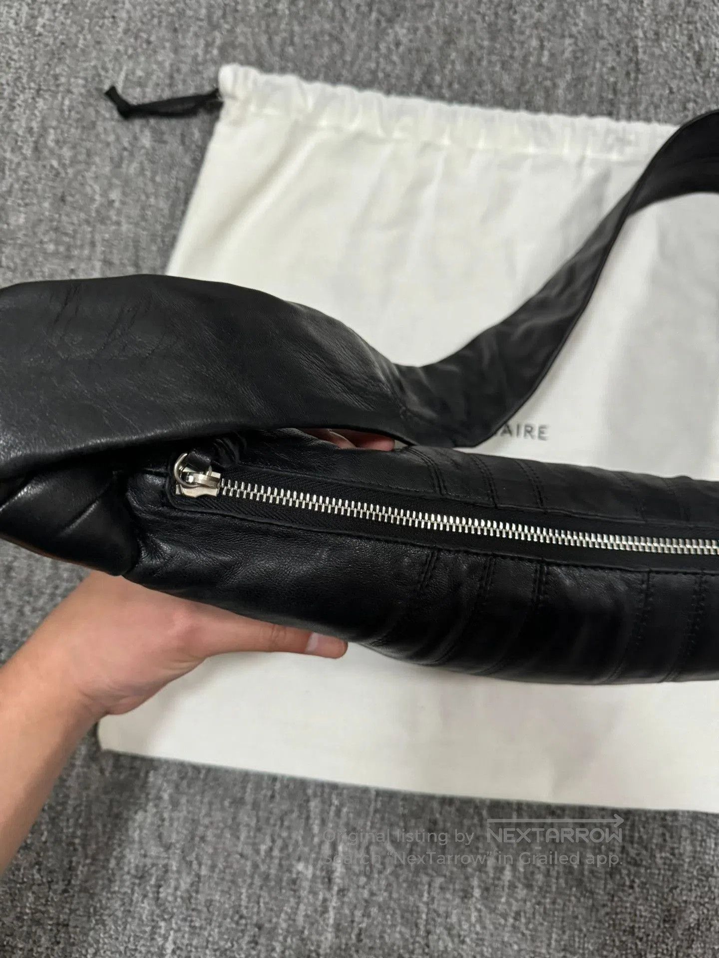 Lemaire Black Lemaire Small Horn Bag. Size ONE SIZE - 6 Thumbnail