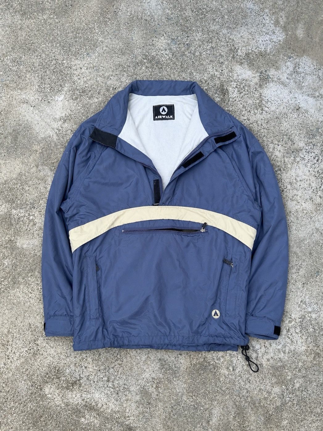 Airwalk Vintage 90's Airwalk Classic Halfzipper Jacket Size US XL / EU 56 / 4 - 1 Thumbnail