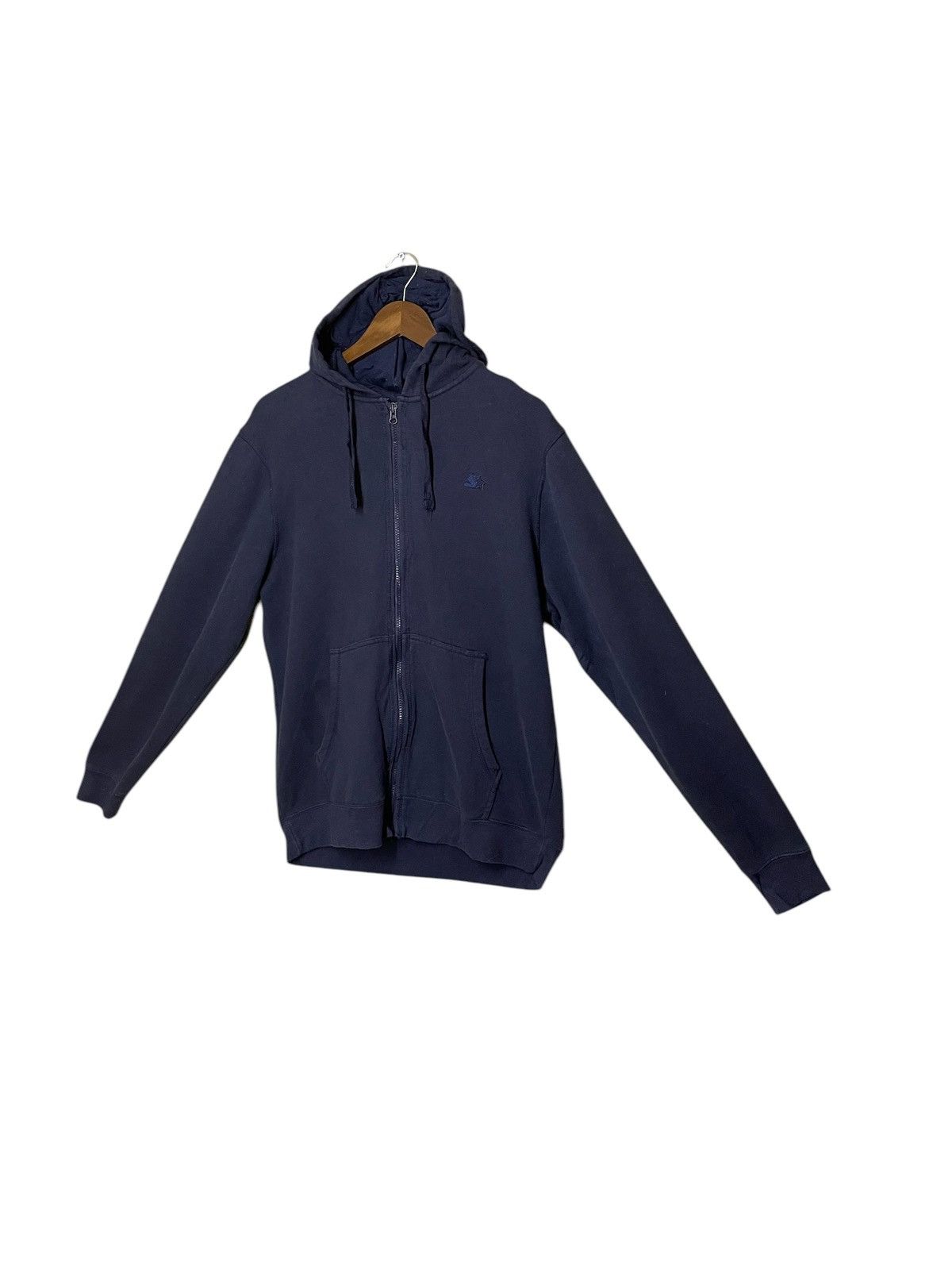 Starter STARTER hoodie full zipper embroidered small logo Size US M / EU 48-50 / 2 - 2 Thumbnail
