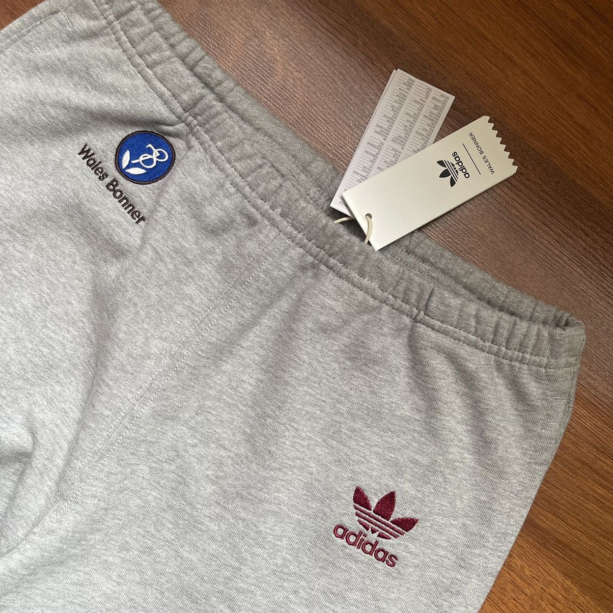 Adidas × Wales Bonner adidas FW21 Cotton Fleece Logo Solid Color Casual Pants XS Size US 28 / EU 44 - 4 Thumbnail