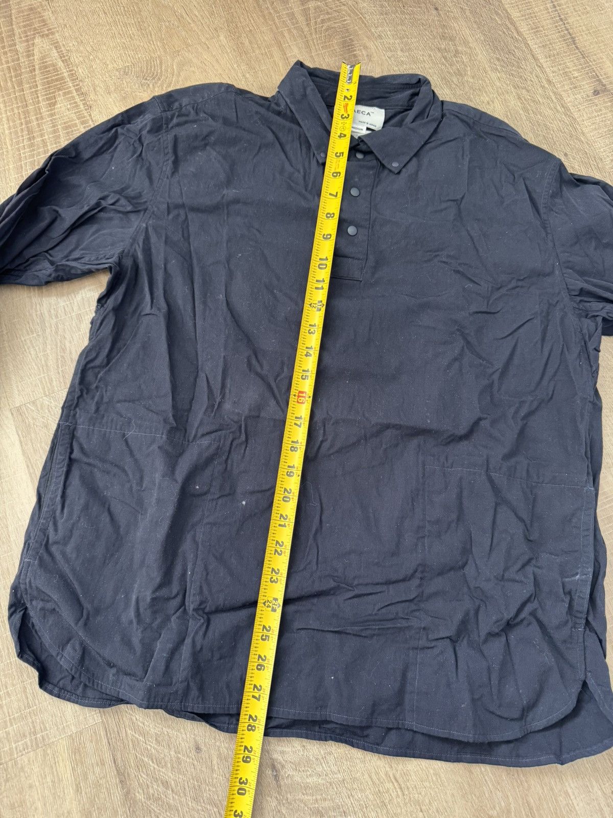 YAECA Hobinichi Long Sleeve Collar Shirt Size US M / EU 48-50 / 2 - 7 Thumbnail