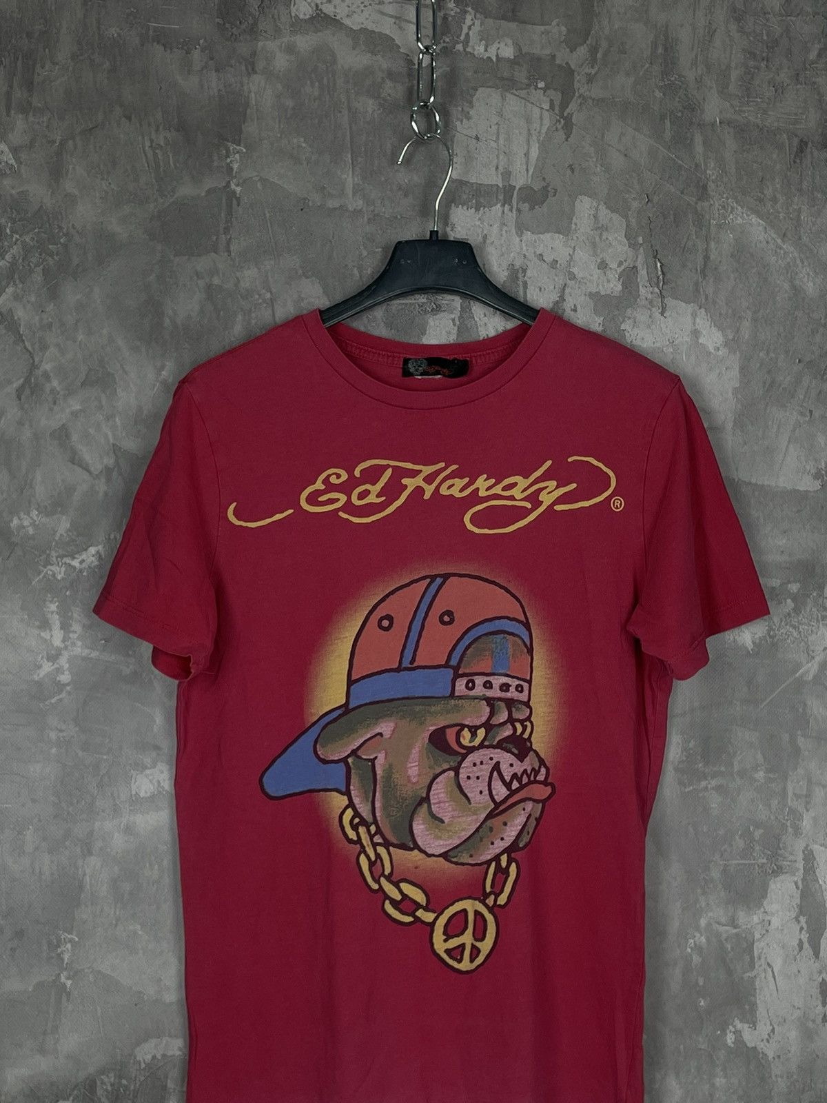 Christian Audigier × Ed Hardy Ed Hardy Christian Audigier big logo Dog t shirt tee Size M / US 6-8 / IT 42-44 - 2 Thumbnail