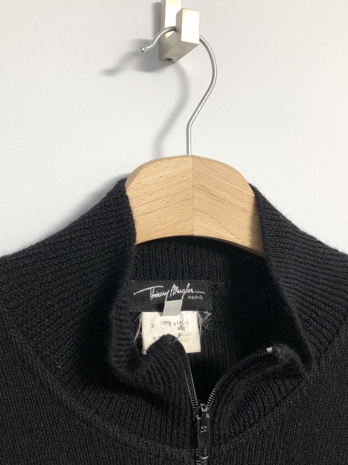 Thierry Mugler Thierry Mugler Paris Full Zip Mohair Wool Blend Sweater Size US L / EU 52-54 / 3 - 6 Thumbnail