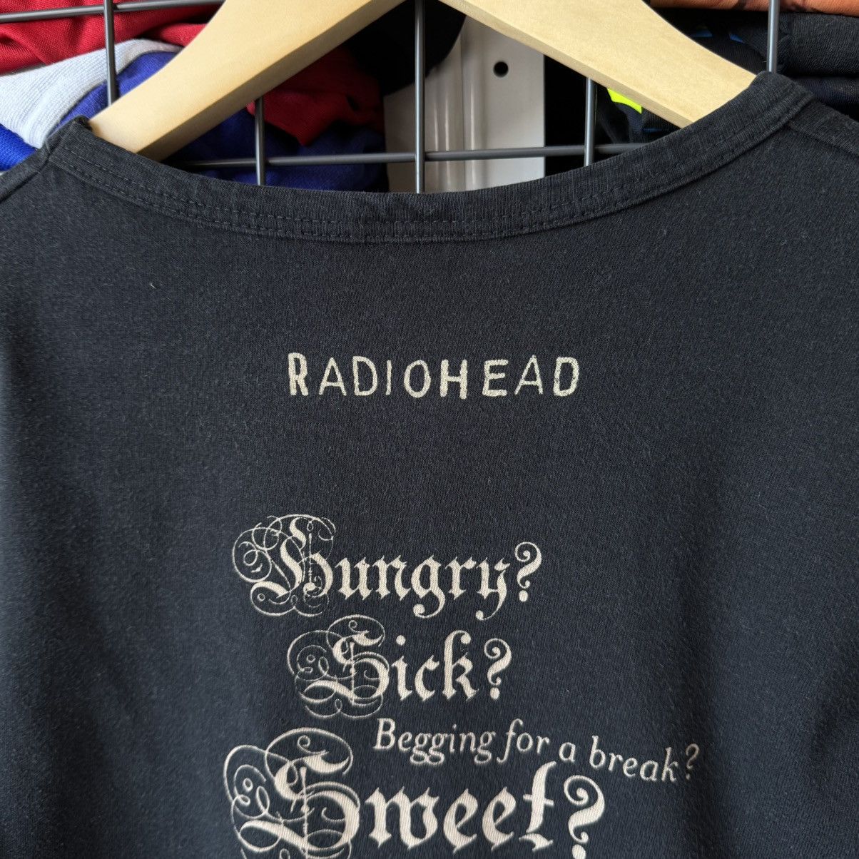Band Tees Vintage 90s WASTE Radiohead Band T-shirt Size US M / EU 48-50 / 2 - 8 Thumbnail