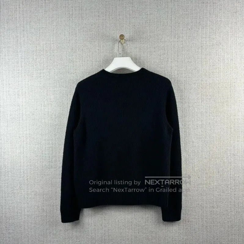 Prada Prada Black Wool Logo Knit Sweater for Men. Size US M / EU 48-50 / 2 - 3 Thumbnail