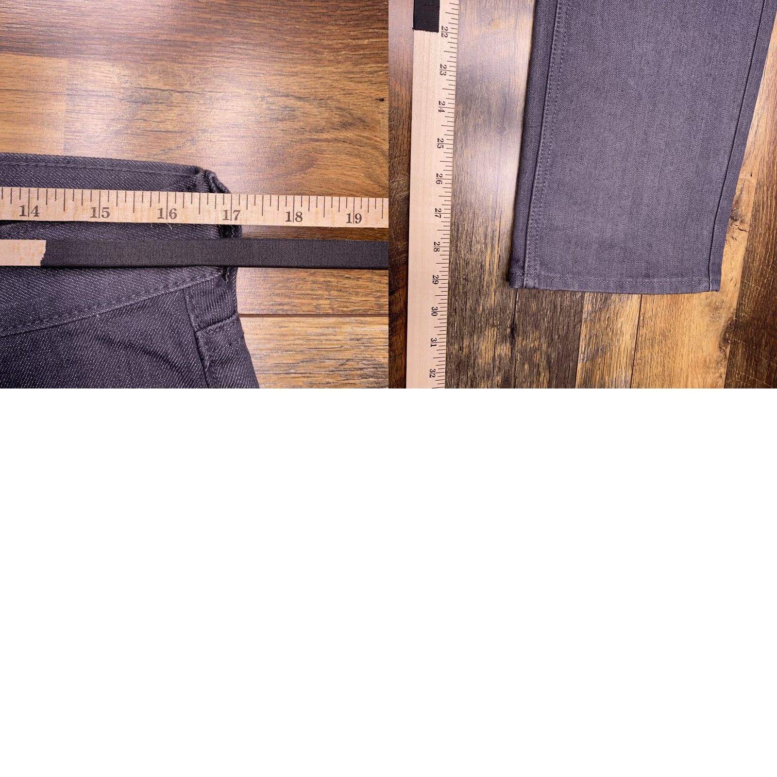 Old Navy Old Navy Jeans Slim Straight Men 33x30 Gray Denim 5-Pocket City Size US 33 - 9 Thumbnail