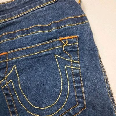 True Religion True Religion Women’s Size 33 Pants Blue Becca Jeans Size 33" - 9 Thumbnail