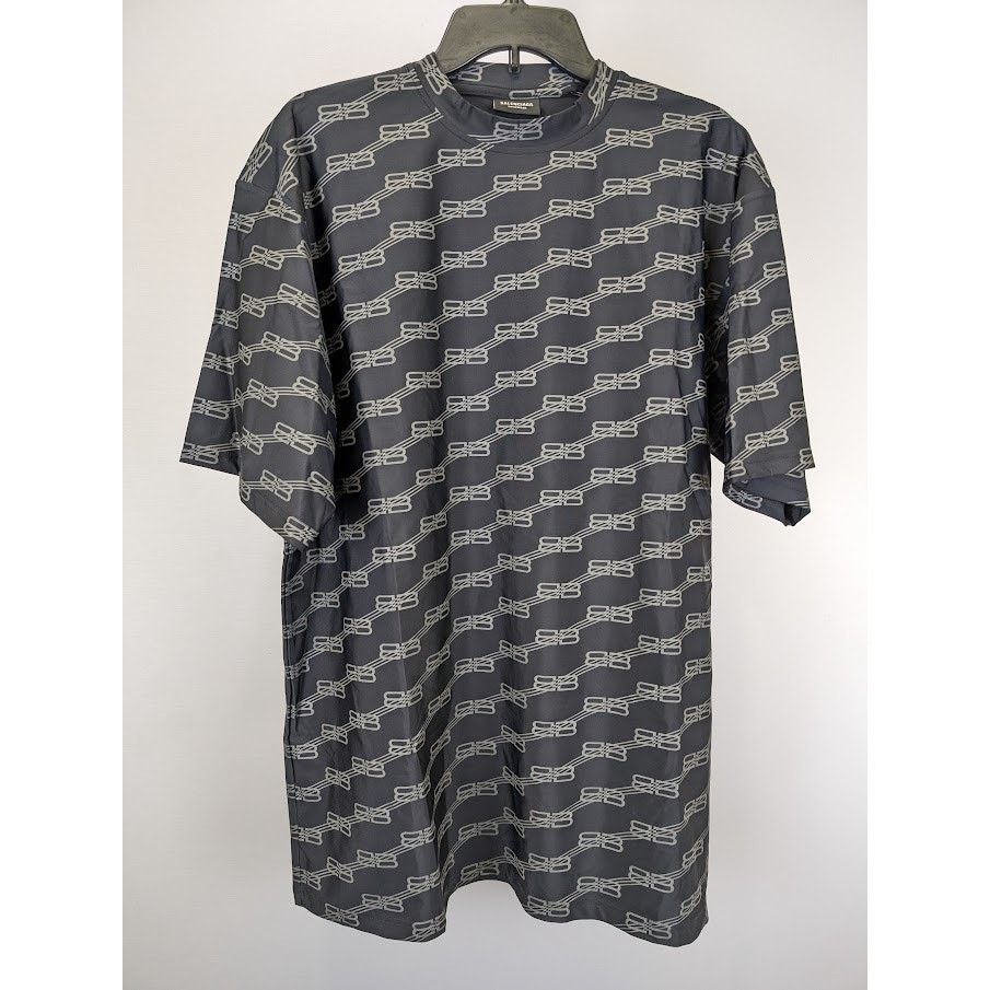 Balenciaga o1rshd1 Swimwear SW Swim T-Shirt in Black/White Size US M / EU 48-50 / 2 - 4 Thumbnail