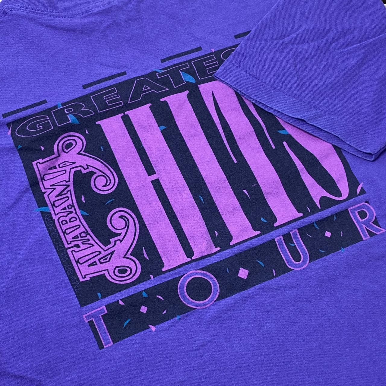 Other Vintage Alabama Greatest Hits Purple Band Tee Size Large Size US L / EU 52-54 / 3 - 3 Thumbnail