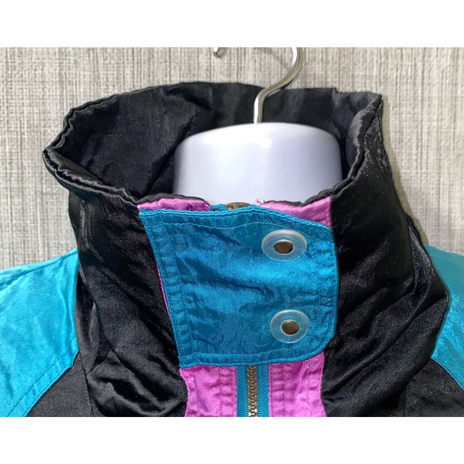 Vintage Gerry Jacket 1/2 Zip Men L Teal/Purple Size US L / EU 52-54 / 3 - 3 Thumbnail