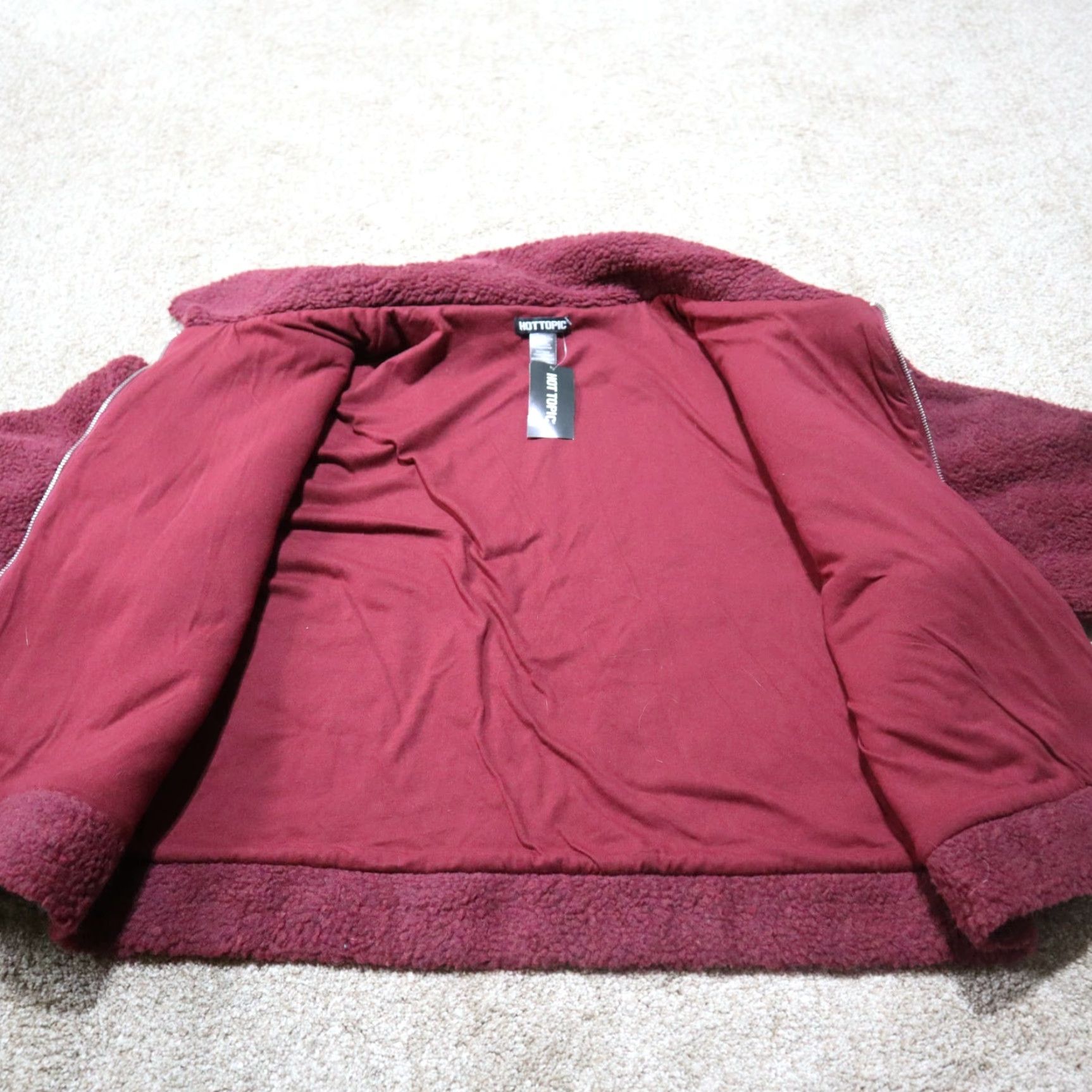 Hot Topic Hot Topic Green Canvas Jacket Full Zip Medium Casual Winter Women Size M / US 6-8 / IT 42-44 - 4 Thumbnail