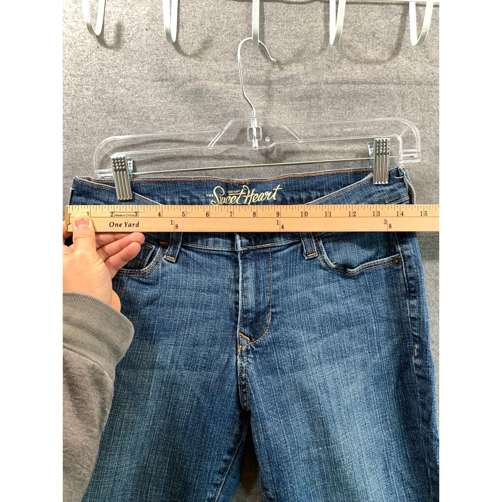 Old Navy Old Navy Sweetheart Jeans Women Size 6 Blue Denim Jeans Size 28" / US 6 / IT 42 - 5 Thumbnail