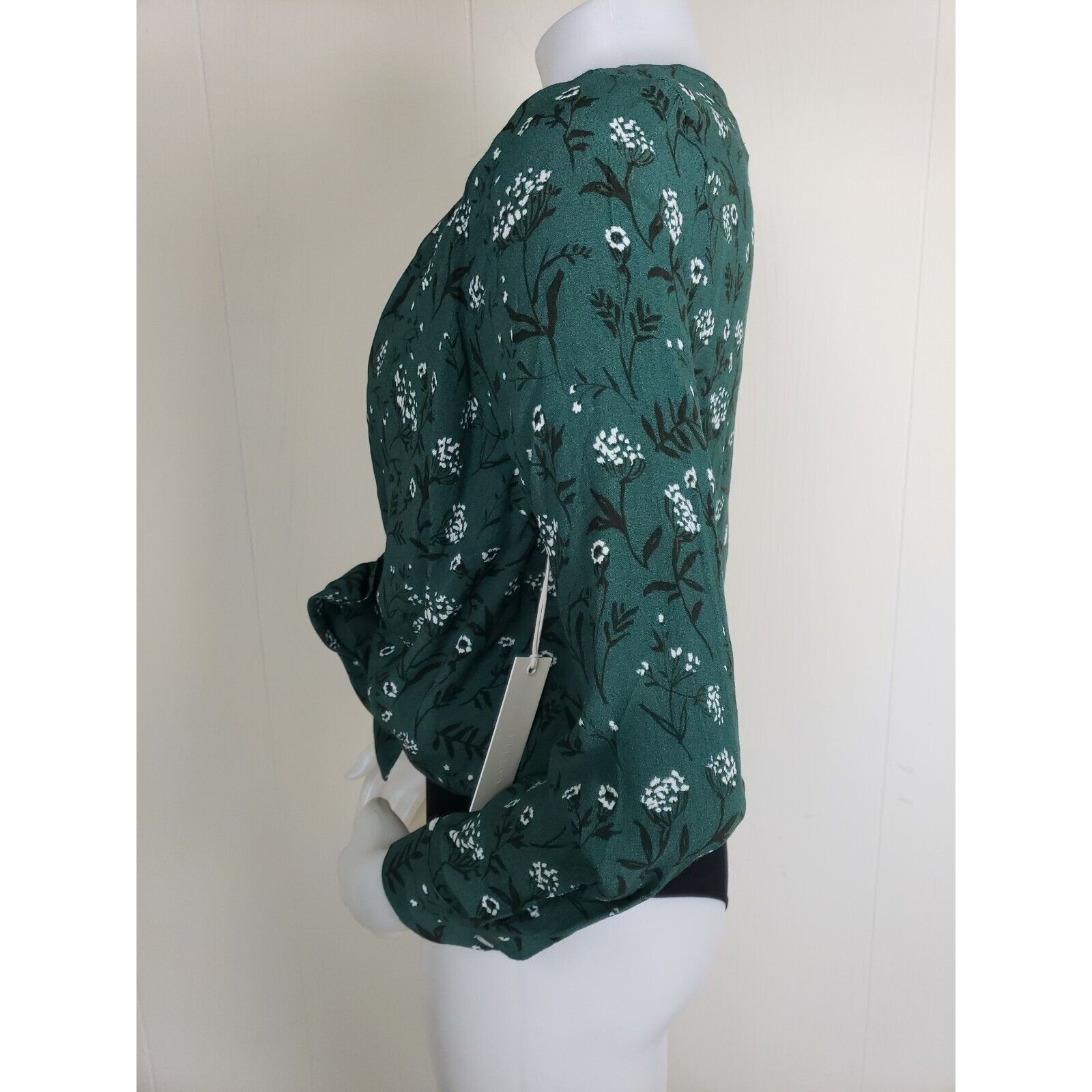 Other Revolve x Capulet Bodysuit Top Womens XS Green Floral Daria Size XS / US 0-2 / IT 36-38 - 9 Thumbnail