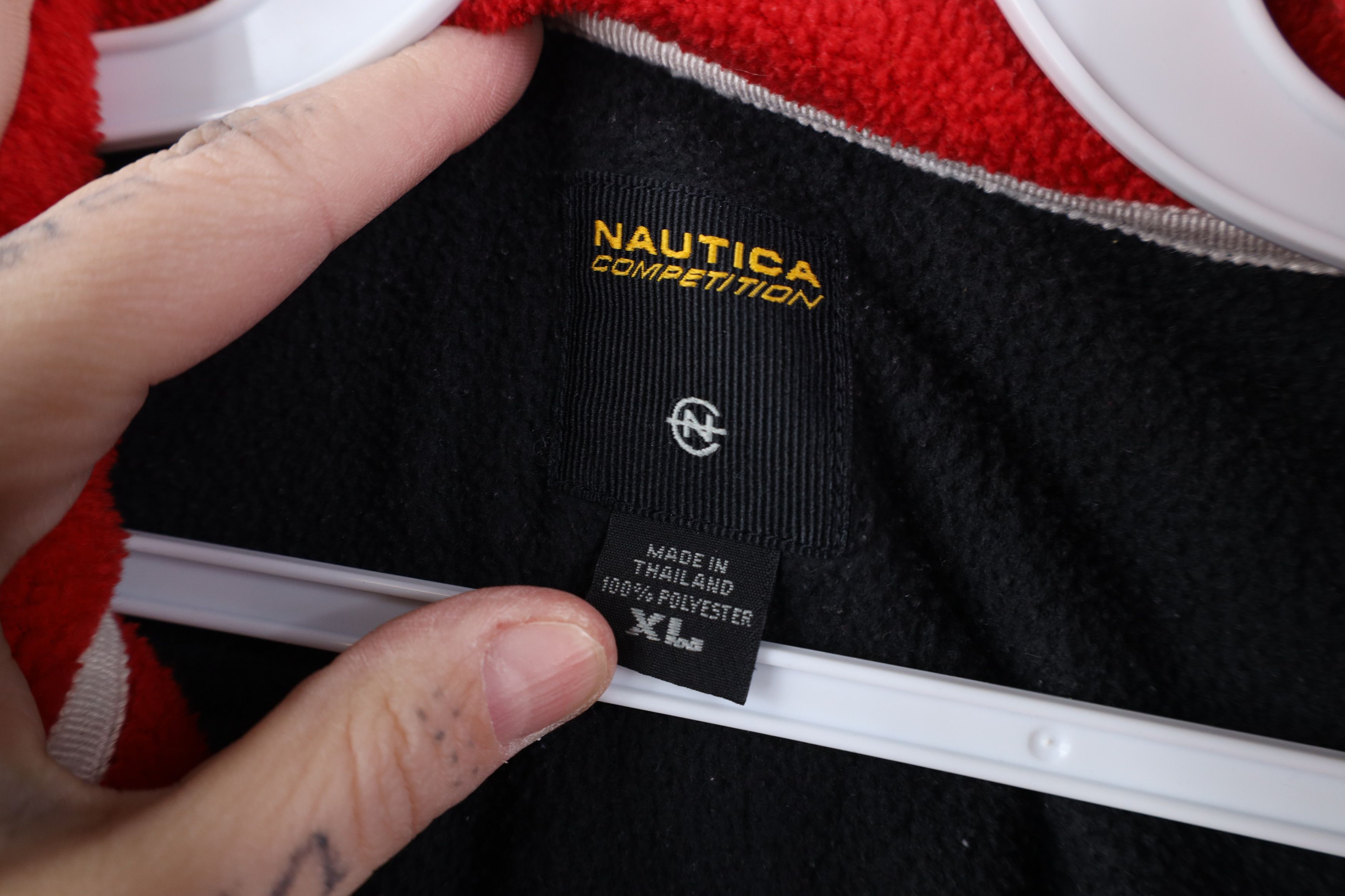 Nautica Vintage 90s Nautica Competition Half Zip Pullover Sweater Size US XL / EU 56 / 4 - 7 Thumbnail