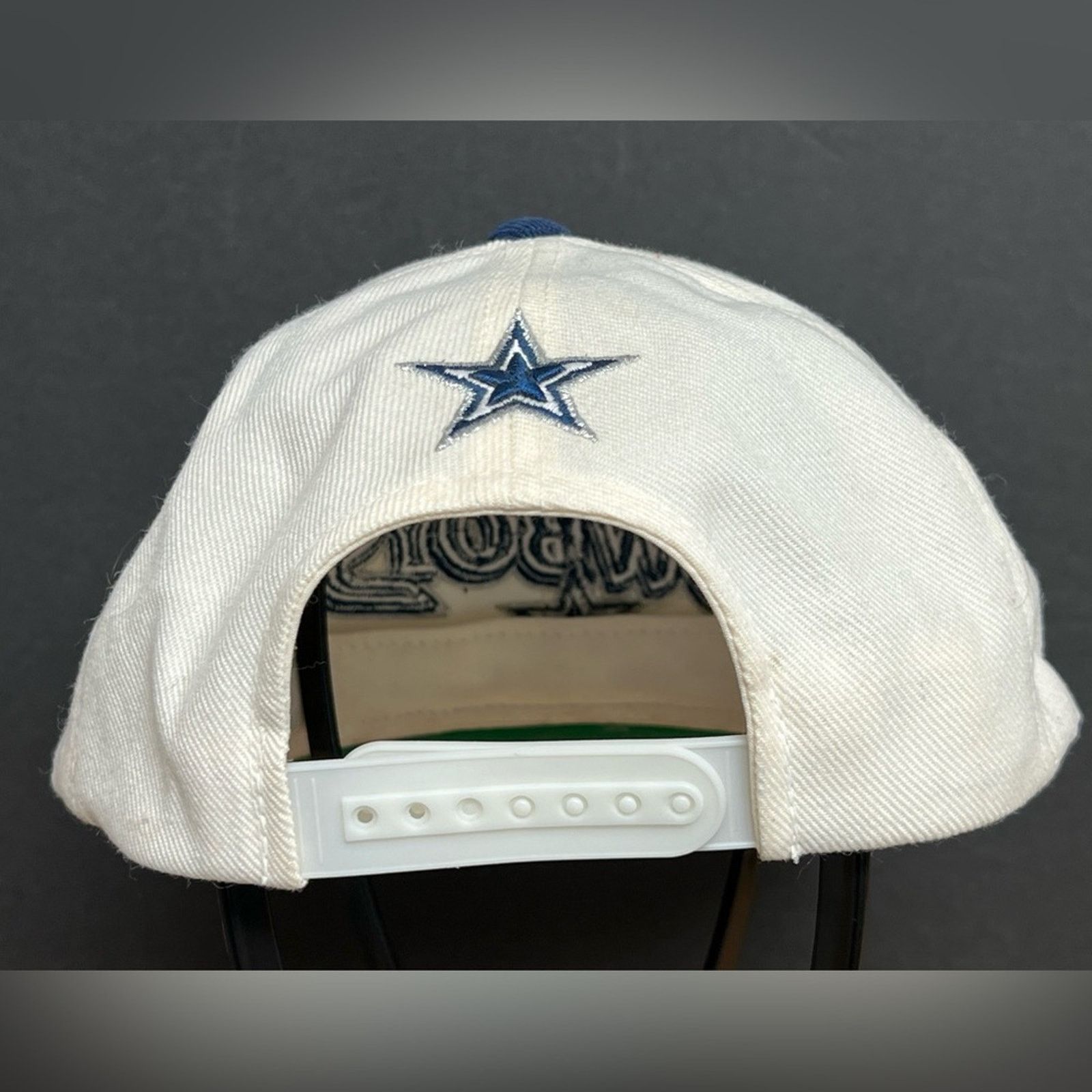 American Needle Vintage Dallas Cowboys Jay Novacek Autographed Hat RARE Size ONE SIZE - 4 Thumbnail