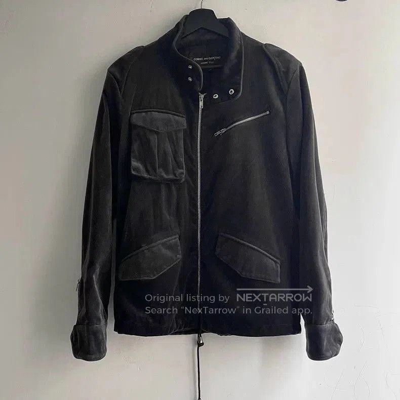 Comme des Garcons Comme des Garçons Homme Plus Velvet Jacket. Size US M / EU 48-50 / 2 - 1 Thumbnail